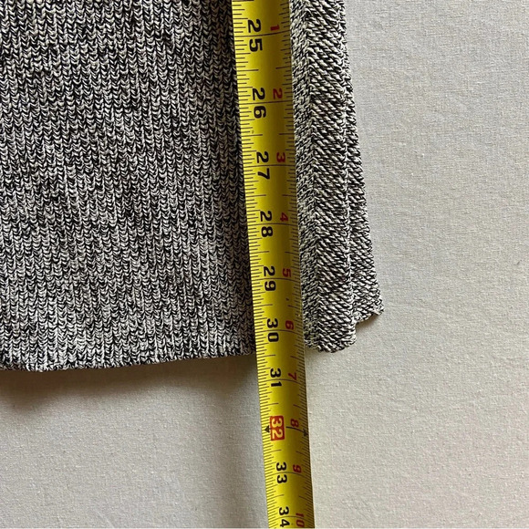 Wilfred Aritzia Palmier Grained Gray Tunic Sleeveless Side Slit Sweater Sz XS - Picture 11 of 11